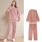 Thickened Fleece-lined Coral Fleece Pajamas for Women