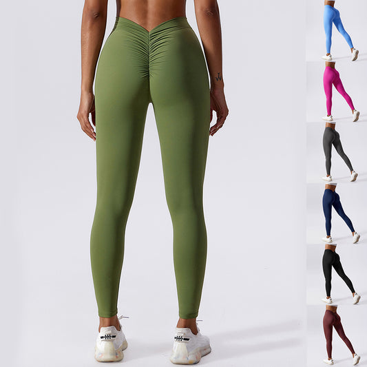 SculptFit High-Waist Yoga Leggings Breathable Quick-Dry Workout Pants