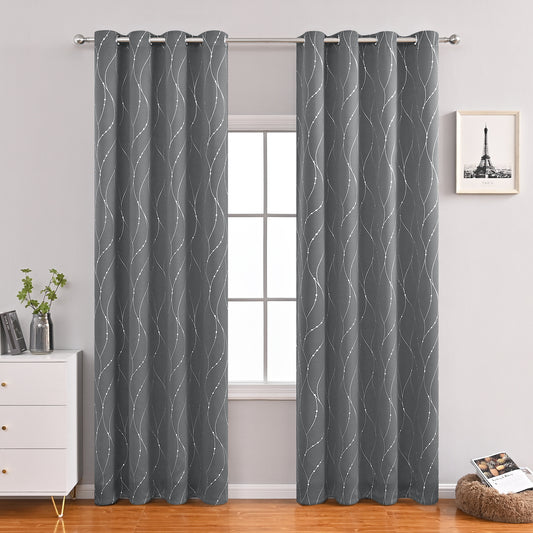 Modern Decorative Blackout Drapes