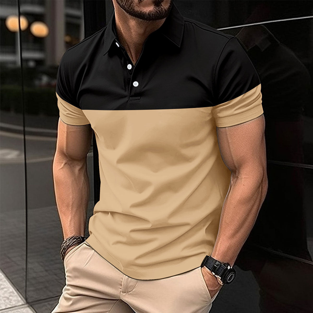 Men’s Casual Polo T-Shirt