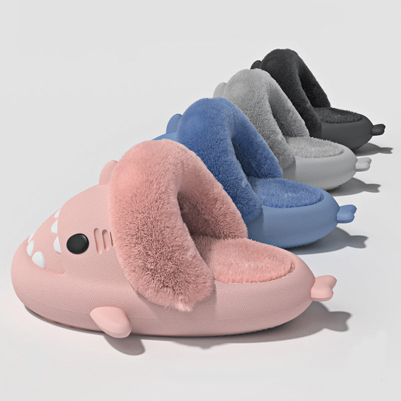 FrostyFins Shark Slippers