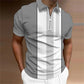 Men’s 3D Print Polo Shirt