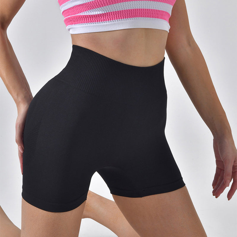 ShapeFlex Striped Sports Shorts