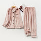 Women's Fashion Coral Fleece Thickened Loungewear Suit