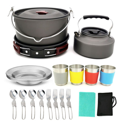 AdventureCook Aluminum Oven Pot Set