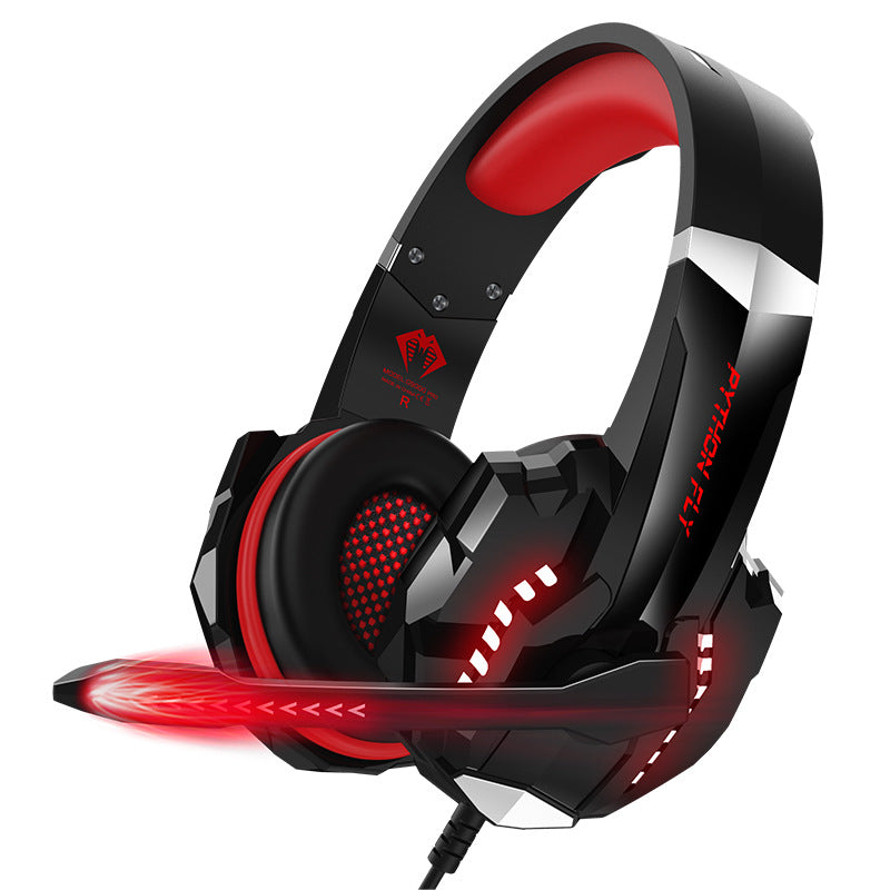 Luminous Wired Gaming Headset with Noise Cancellation