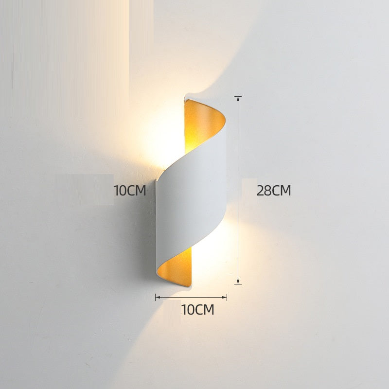 Waterproof LED Induction Wall Lamp for Balcony, Corridor, and Stairs