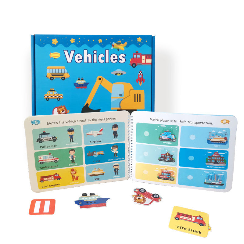 Early Learning Stickers and Flip Book Games for Kids