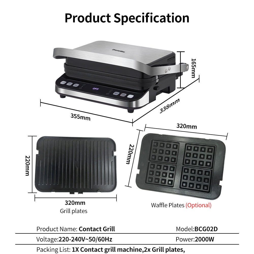 Smart Automatic Electric Grill Pan