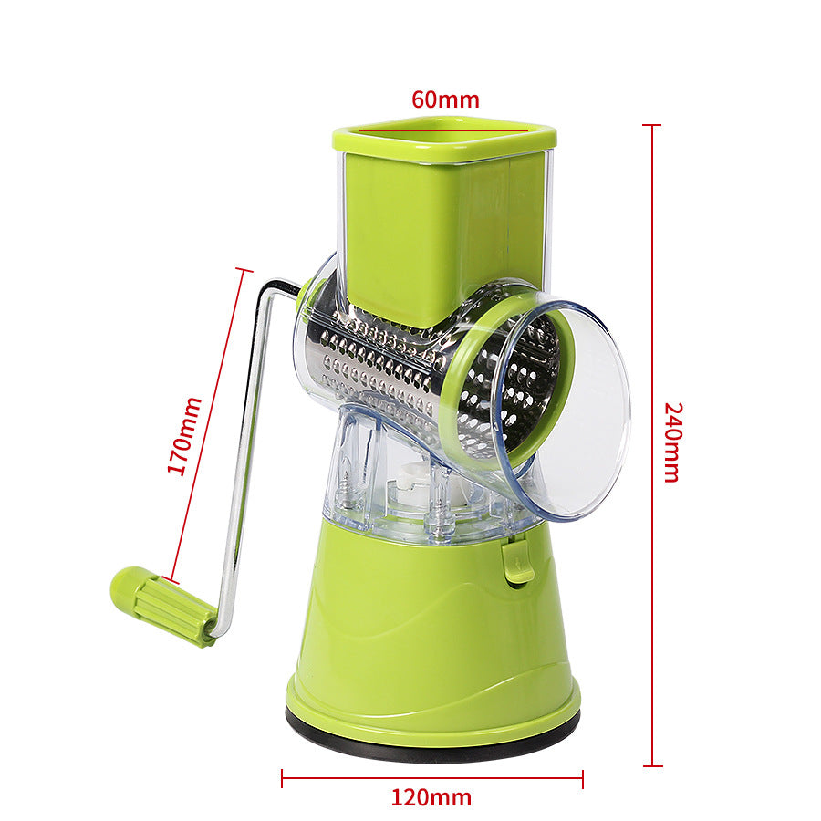 Stainless Steel Multi-Function Drum Grater