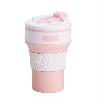 Collapsible Silicone Coffee Cup - Portable Folding Cup