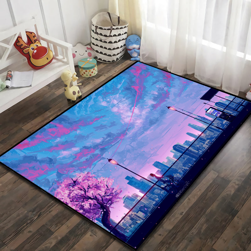 Japanese Cartoon Anime Bedroom Bedside Carpet