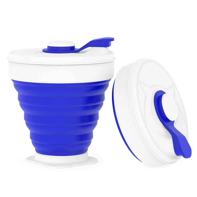 Collapsible Silicone Coffee Cup - Portable Folding Cup