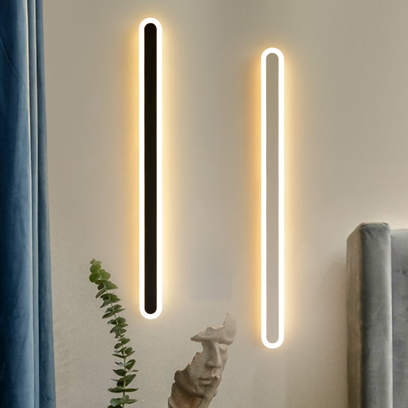 Minimalist LED Line Wall Lamp