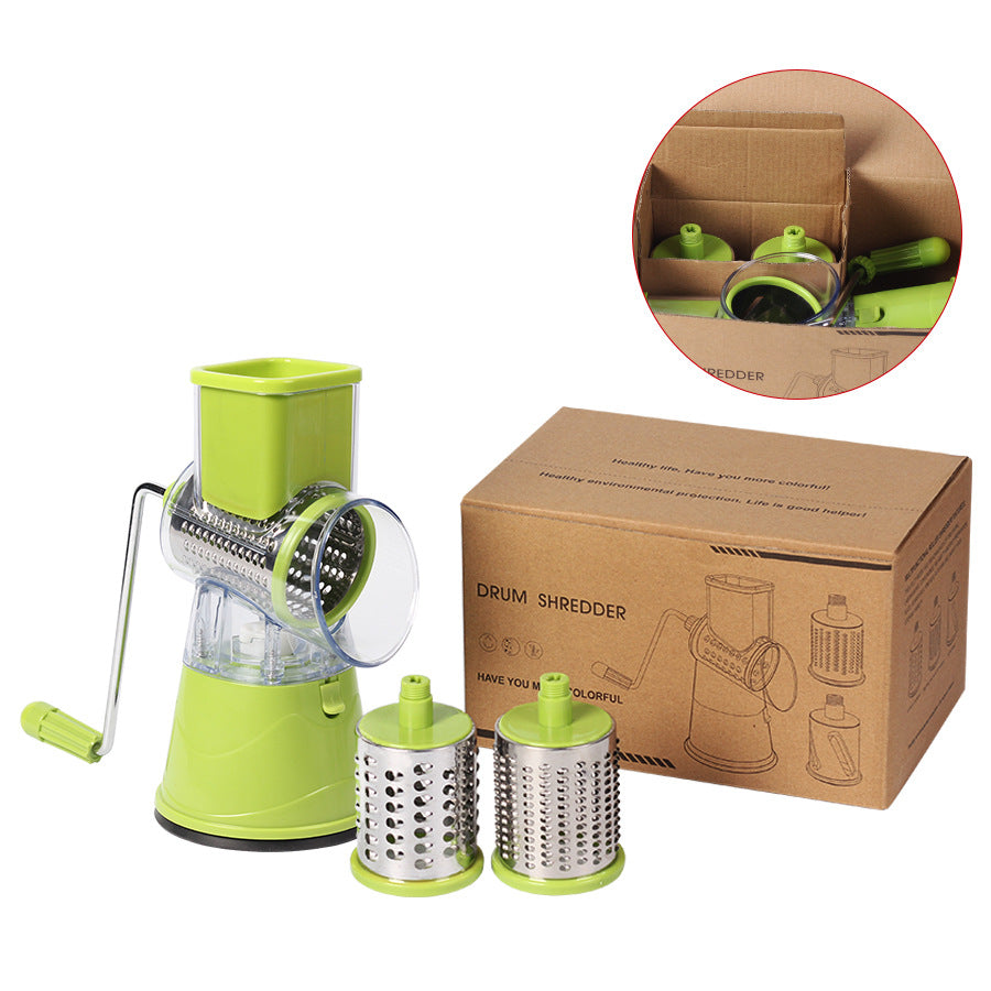 Stainless Steel Multi-Function Drum Grater