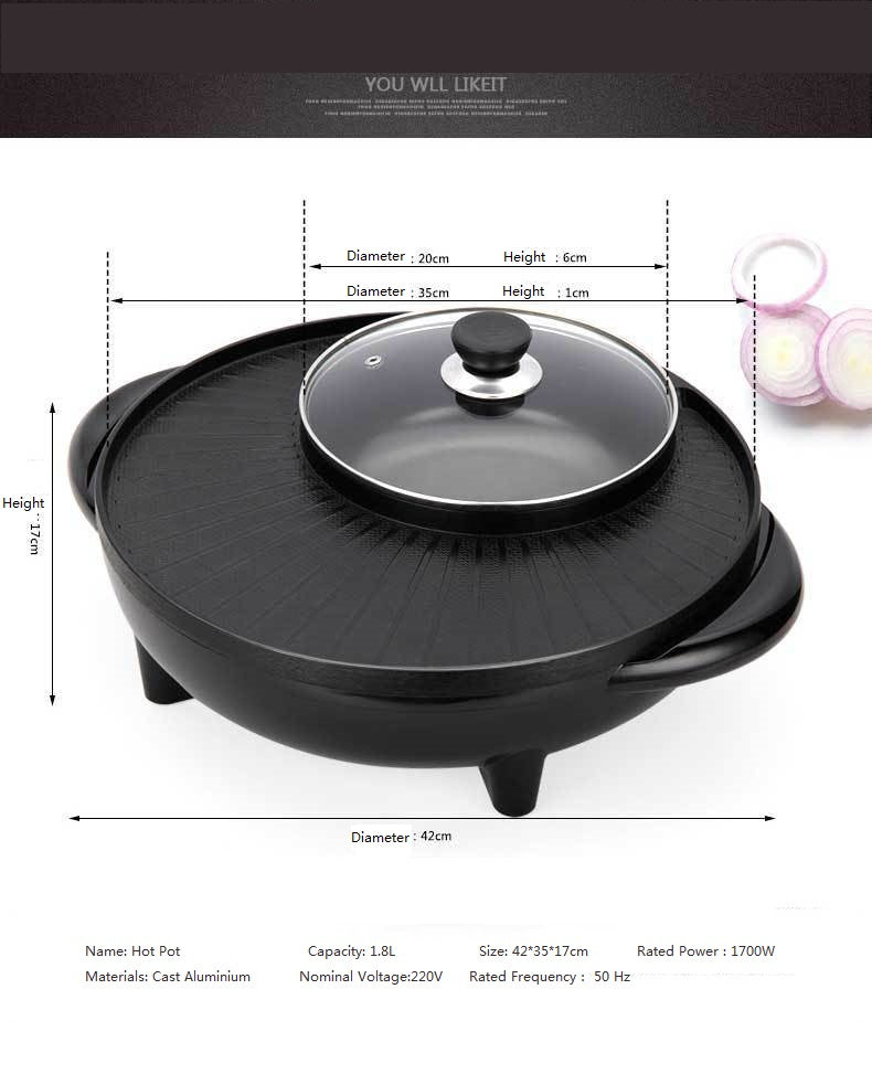 MultiCook Electric Grill Pot