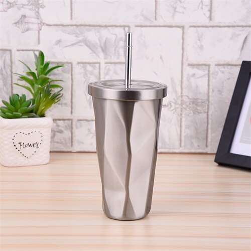 Stainless Steel Diamond Sippy Cup