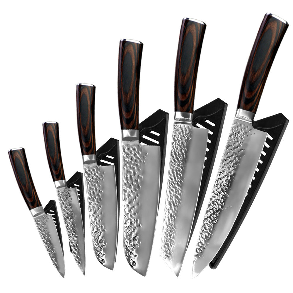 6-Piece Stainless Steel Kitchen Knife Set (Loose Set)