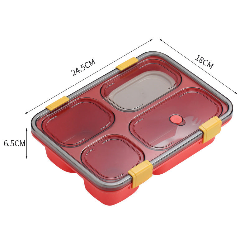 Microwaveable Soup Bowl with Sealed Compartments, Lunch Box for Students and Adults