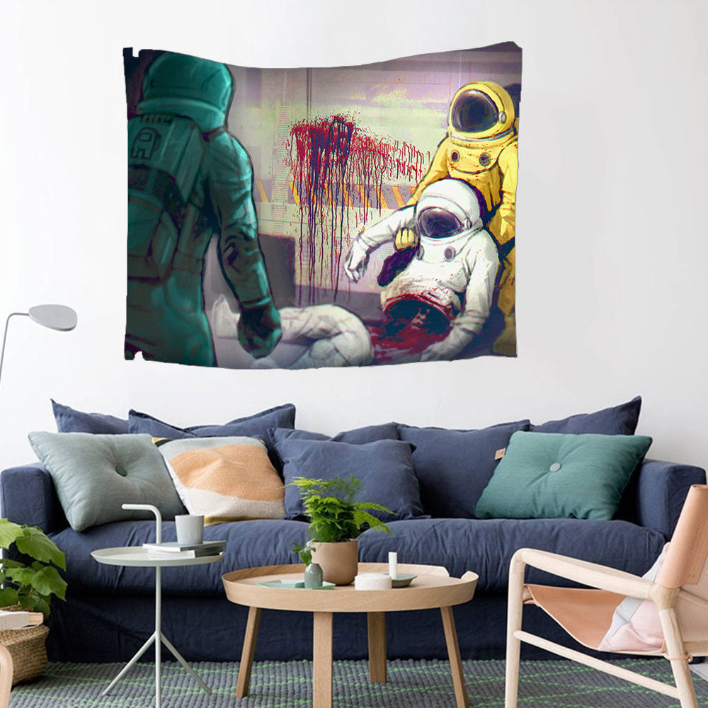 Among Us Themed Tapestry - Wall Covering & Sitting Blanket