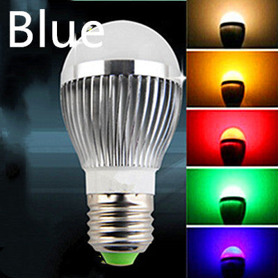 LED Bulb Lights - Red, Yellow, Green, Blue Color