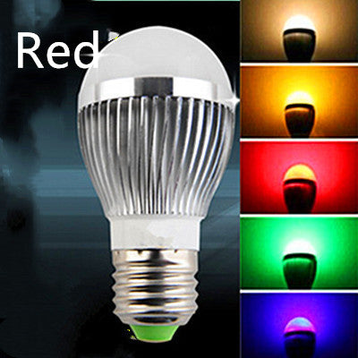 LED Bulb Lights - Red, Yellow, Green, Blue Color