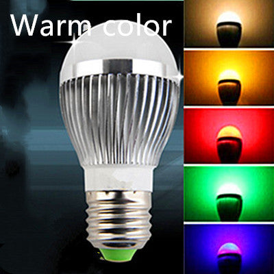 LED Bulb Lights - Red, Yellow, Green, Blue Color