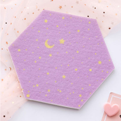 3D Starry Sky Felt Wall Decals