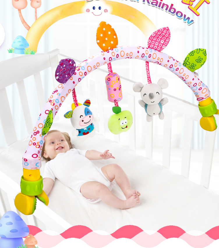 Baby Musical Mobile Rattle Toy for Bed and Stroller