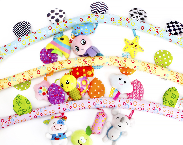 Baby Musical Mobile Rattle Toy for Bed and Stroller