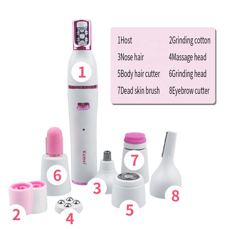 7-in-1 Beauty Grooming and Exfoliation System