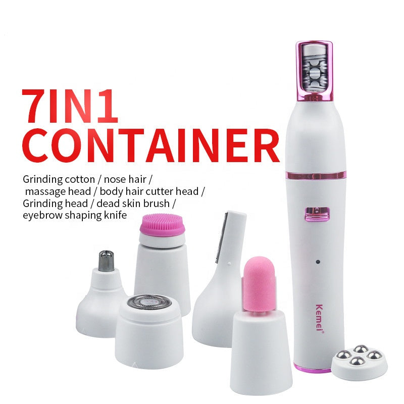 7-in-1 Beauty Grooming and Exfoliation System