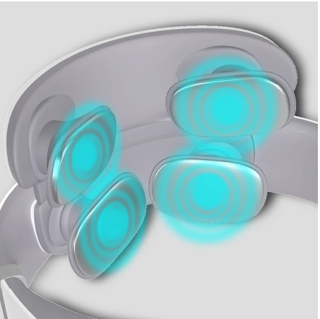 Wireless 4D Shiatsu Neck Massager for Pain Relief