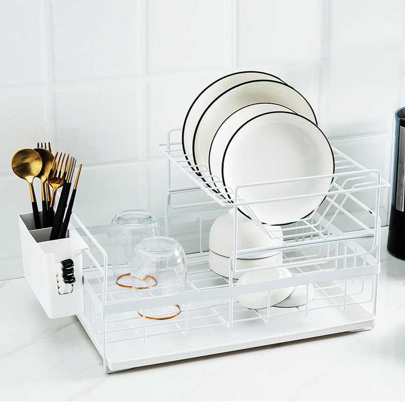 SinkSpace Double-Tier Dish Rack