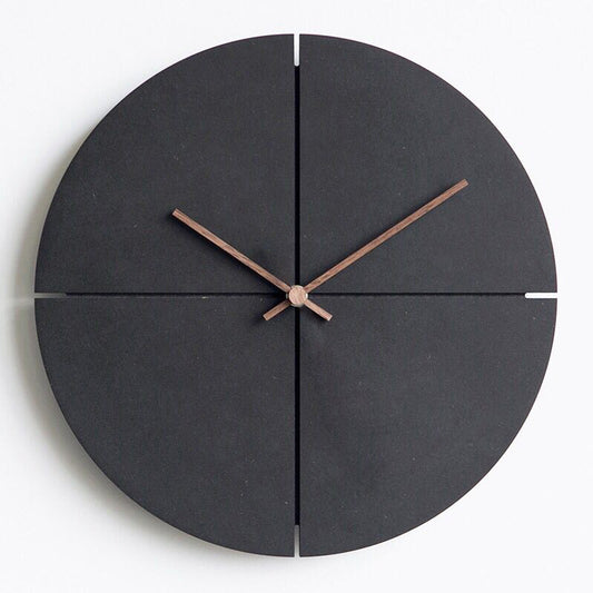 Jelock Rustic Wooden Wall Clock