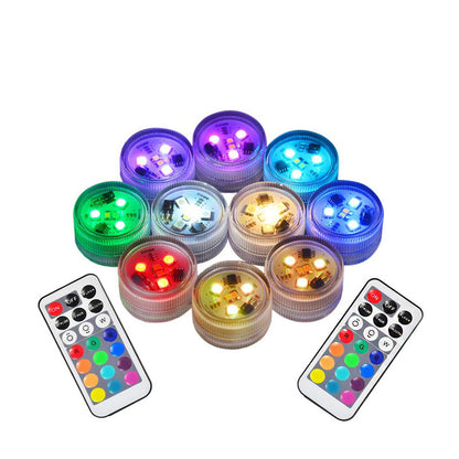 Three-Diamond Aquarium Decorative Lights with Remote Control