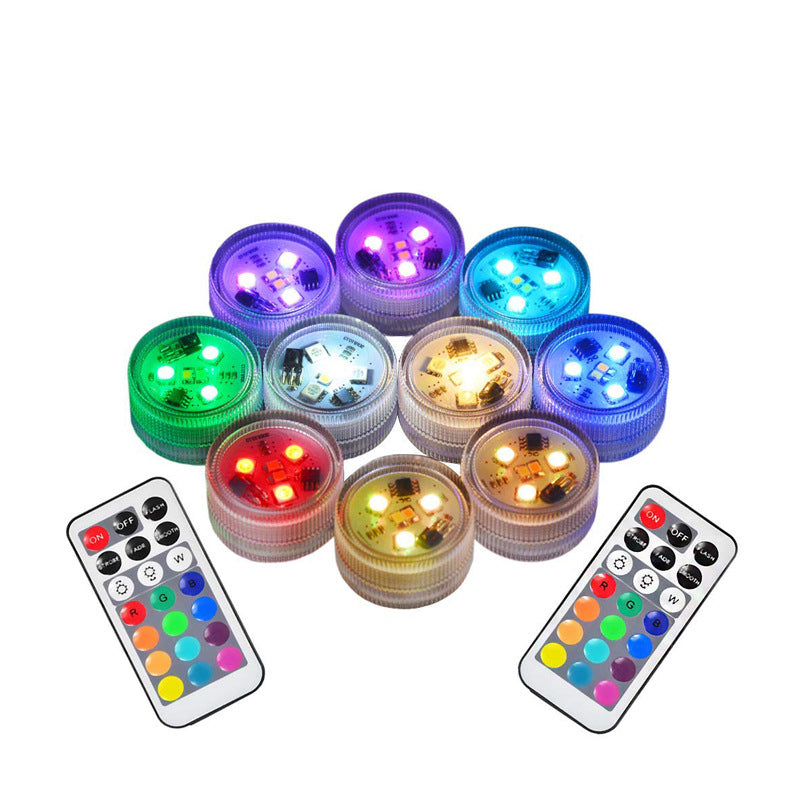 Three-Diamond Aquarium Decorative Lights with Remote Control