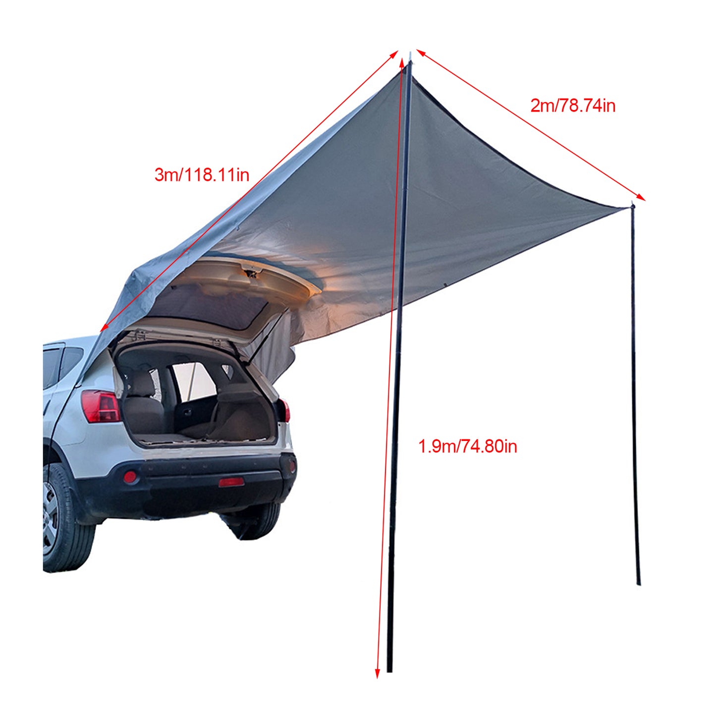 AutoCamp Trunk Side Awning Tent