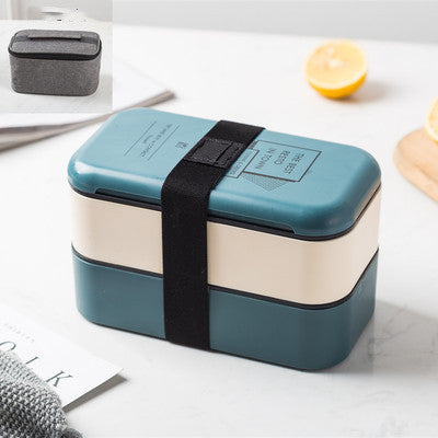 Double-Layer Microwaveable Lunch Box