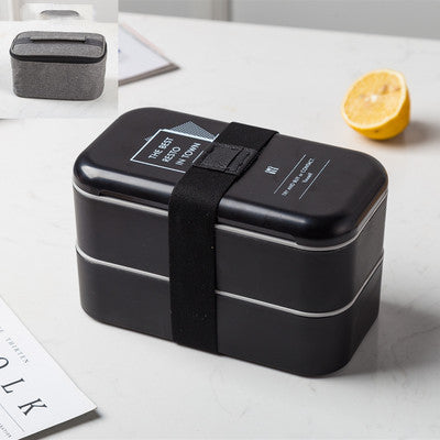 Double-Layer Microwaveable Lunch Box