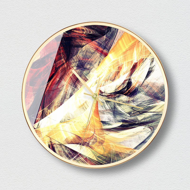 Marble Elegance Wall Clock