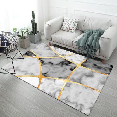 Nordic Marble Pattern Sofa Rug