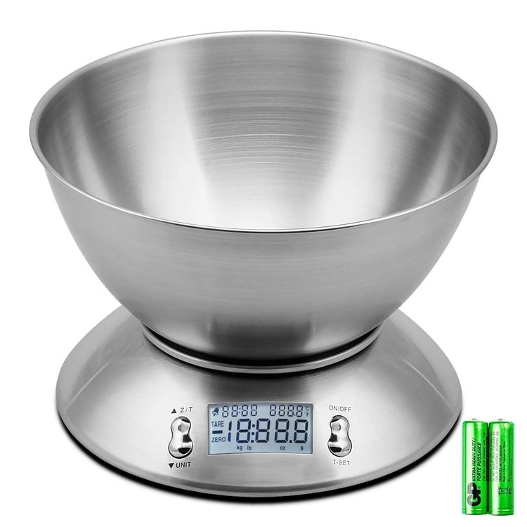 Electronic Kitchen Scale Stainless Steel