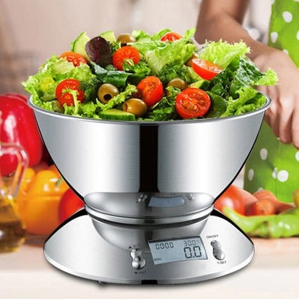 Electronic Kitchen Scale Stainless Steel