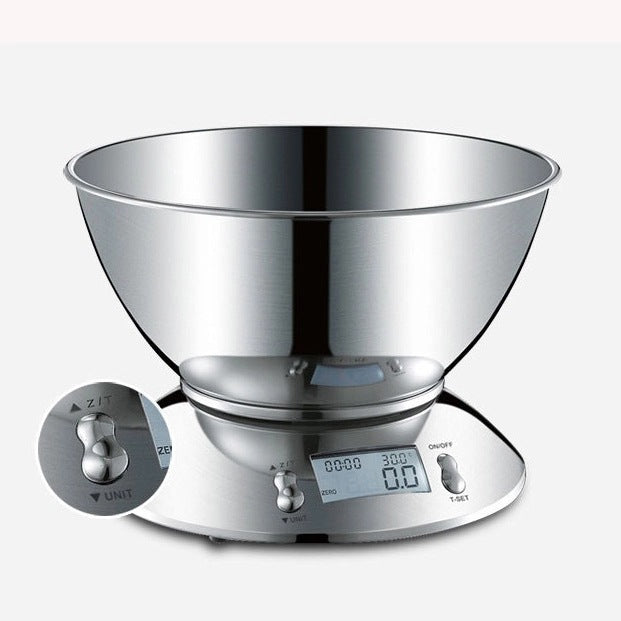 Electronic Kitchen Scale Stainless Steel