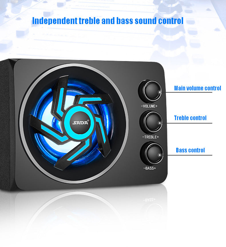 SADA D-209 Ultra-Compact Bluetooth Speaker