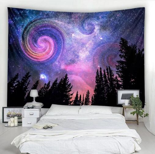 Starry Digital Print Tapestry - Modern Wall Hanging Decoration