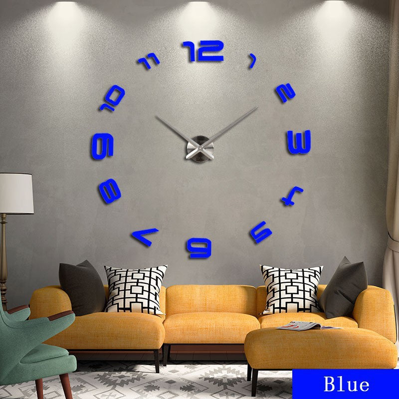 MirrorTime Modern Wall Clock