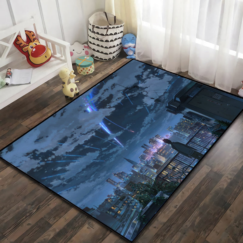 Japanese Cartoon Anime Bedroom Bedside Carpet