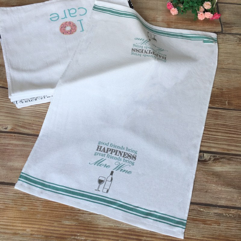 PlushPrint Velvet Tea Towel